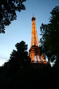 torre Eiffel de noche
